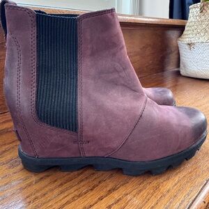 Sorel Brown Joan of Arctic Wedge Chelsea
